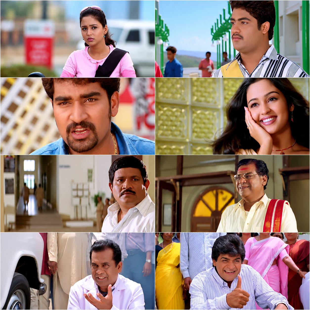 Aaj Ka Mujrim (Student No 1) (2001) (Hindi + Telugu) Dual Audio UnCut South Movie HD ESub Screenshot